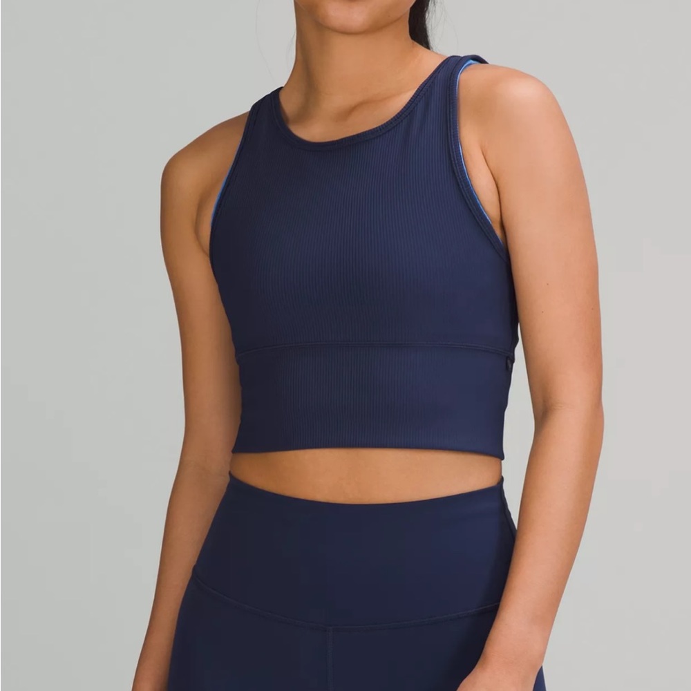 NWOT Lululemon Power Pivot Ribbed Tank Top